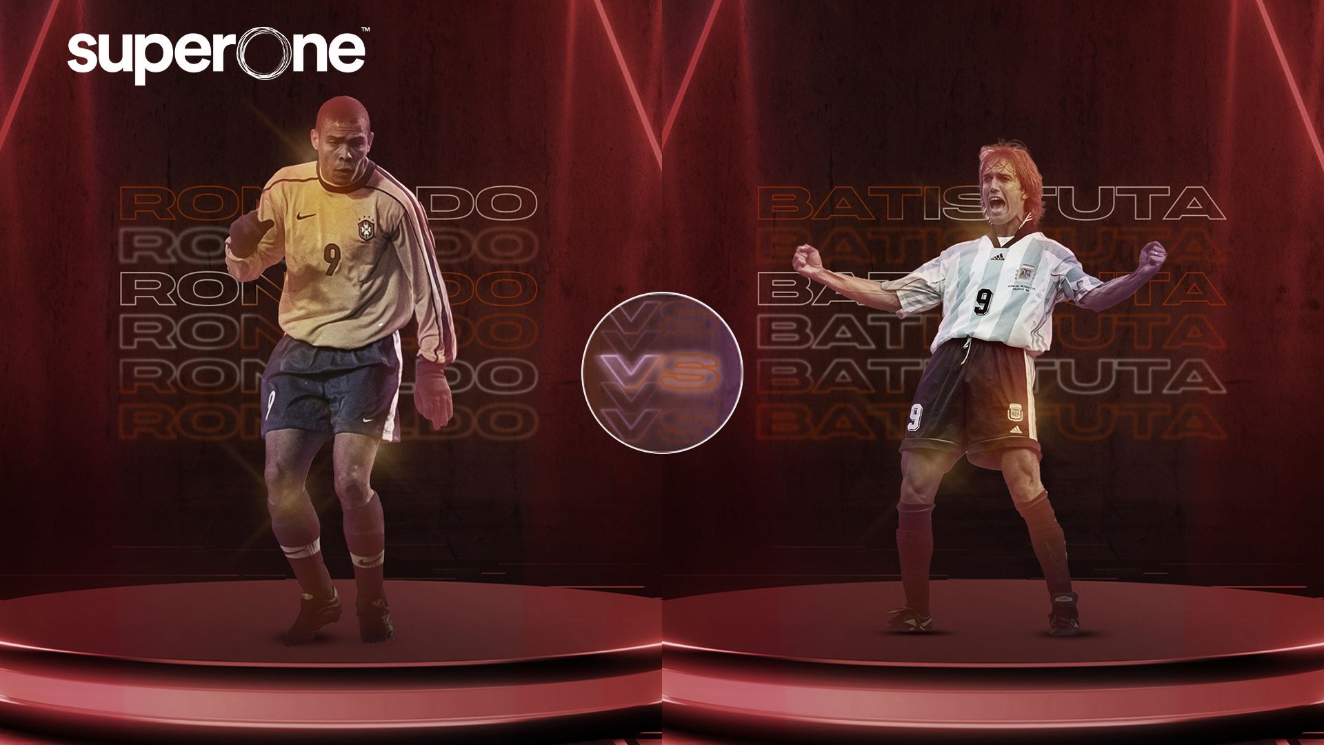 Ronaldo vs Batistuta, GOAL50