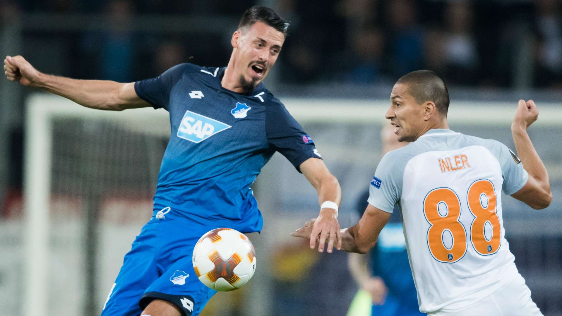SANDRO WAGNER TSG HOFFENHEIM GÖKHAN INLER BASAKSEHIR UEFA EUROPA LEAGUE 19102017