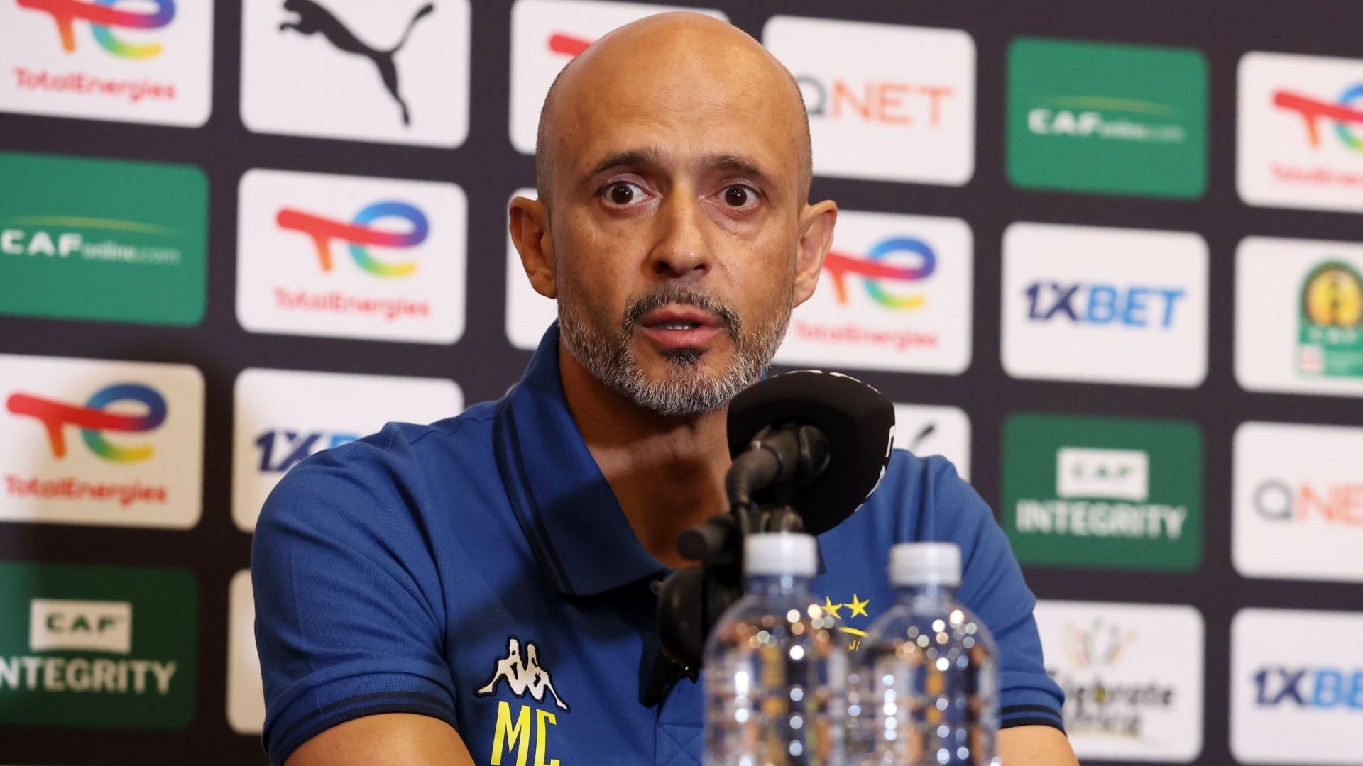 Esperance coach Miguel Cardoso, April 2024.