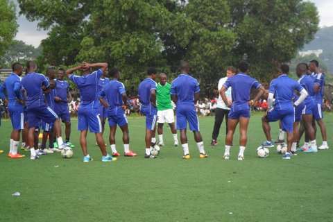 Sierra Leone team training