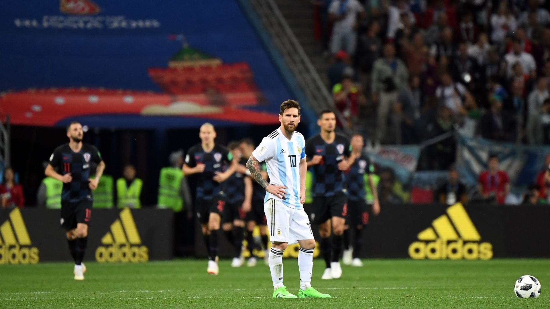 Lionel Messi Argentina Croatia World Cup 2018