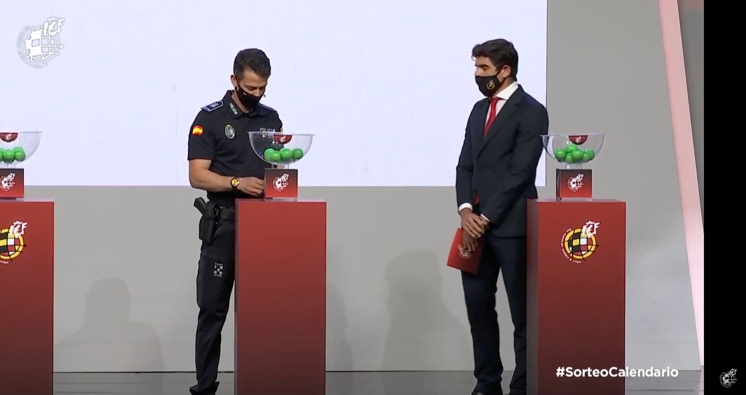 SORTEO CALENDARIO LA LIGA 31082020