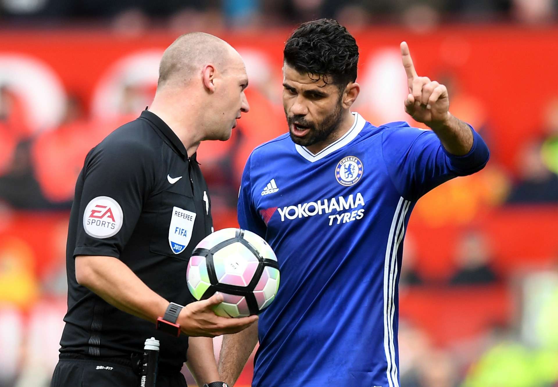 Robert Madley Diego Costa Chelsea