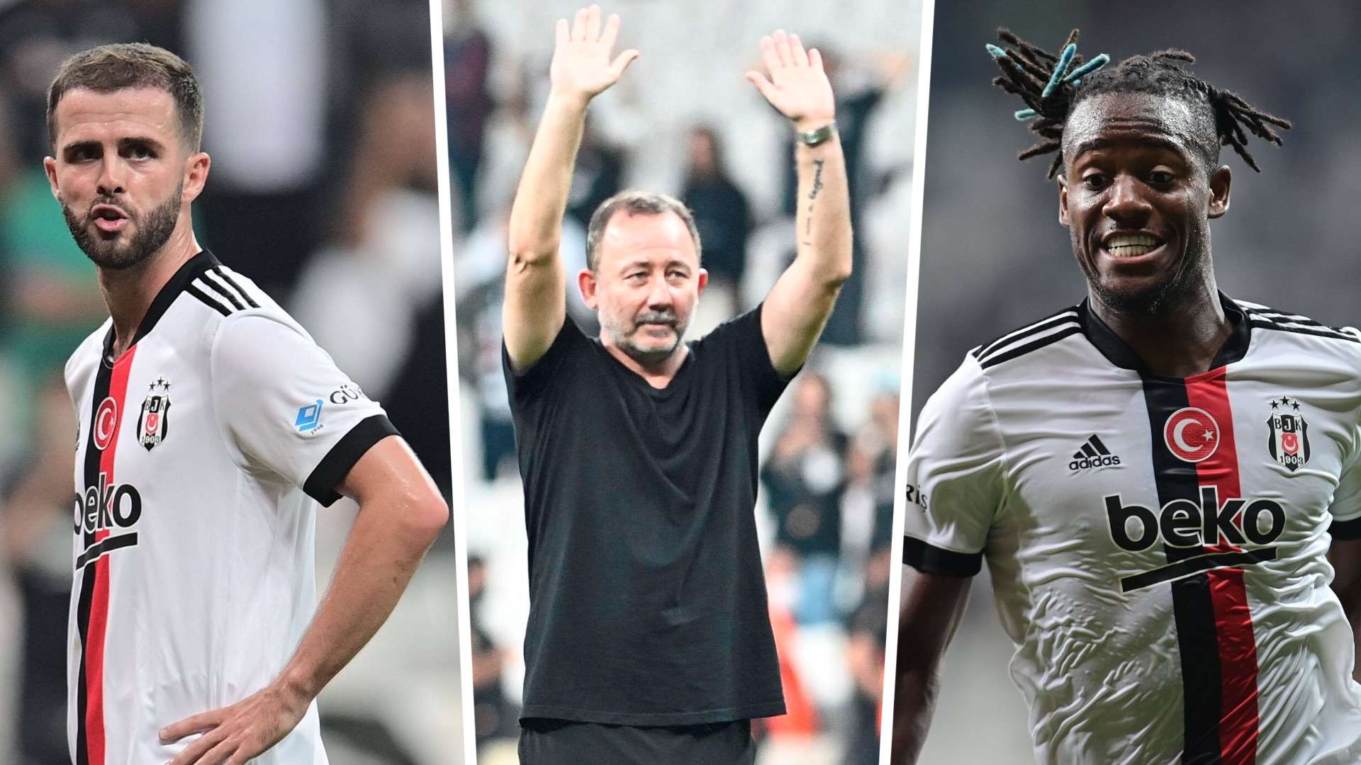 ONLY GERMANY GFX Michy Batshuayi Sergen Yalcin Miralem Pjanic Besiktas