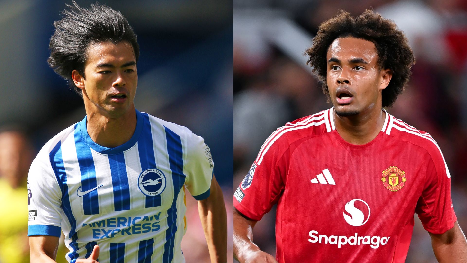 Kaoru Mitoma Brighton Joshua Zirkzee Man Utd