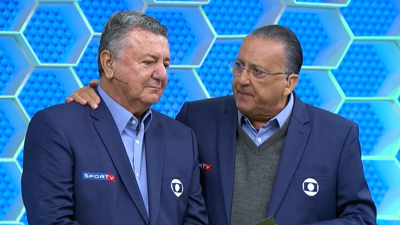 Galvão Bueno Arnaldo Cezar Coelho adeus 2018