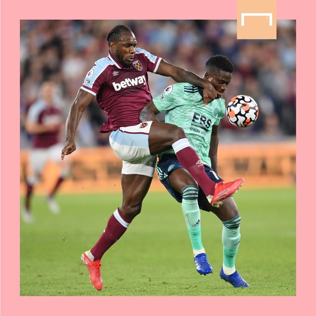 Michail Antonio West Ham Leicester 2021-22
