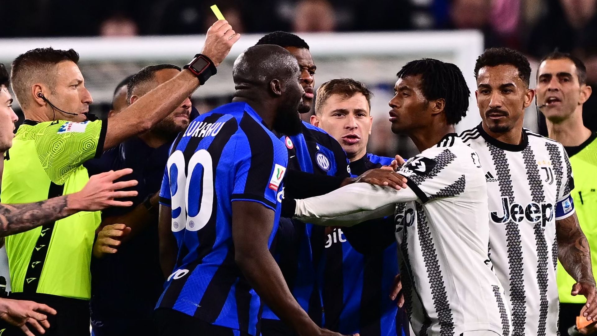 Cuadrado Lukaku Juventus Inter