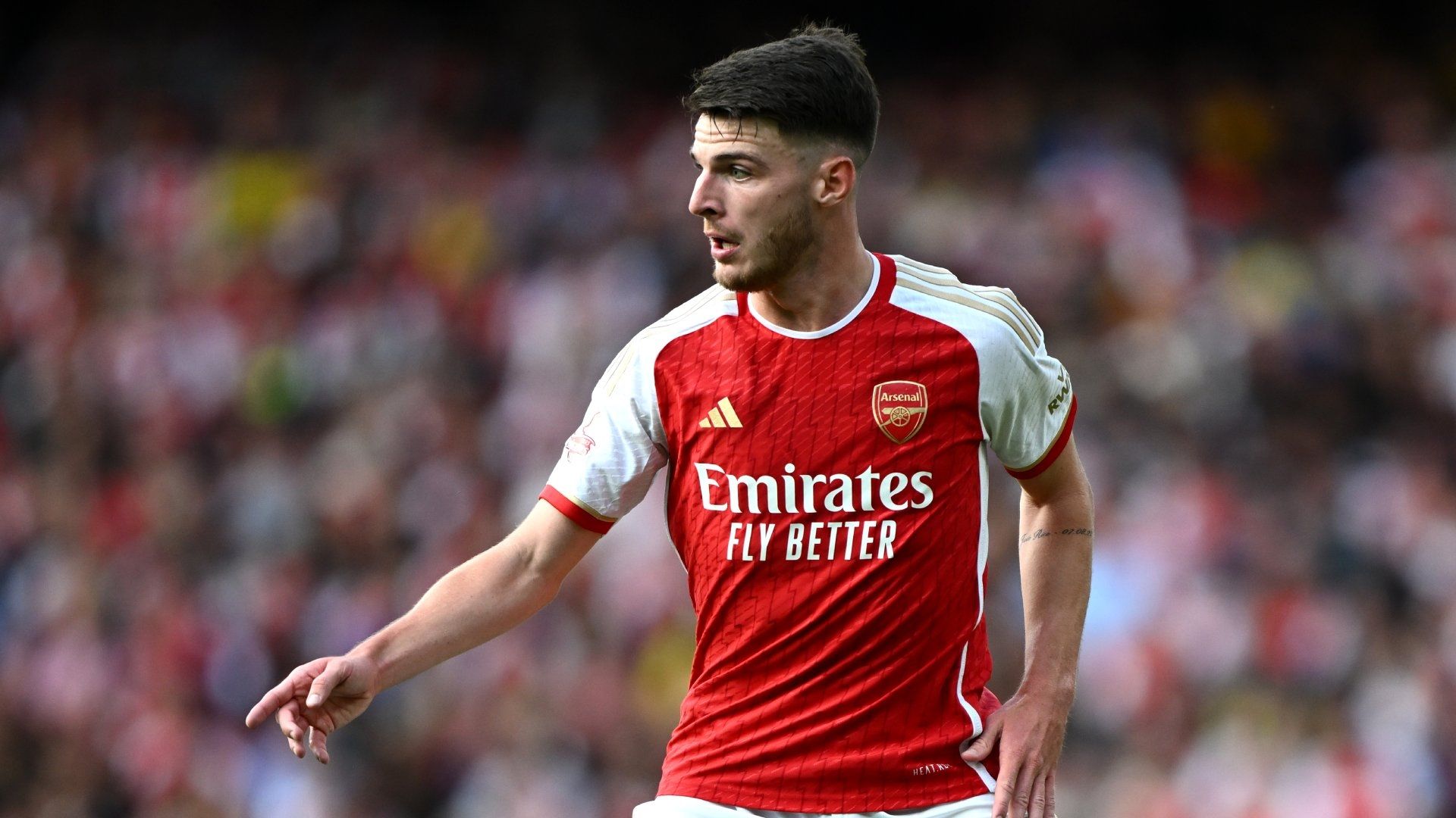 Declan Rice Arsenal Monaco 2023