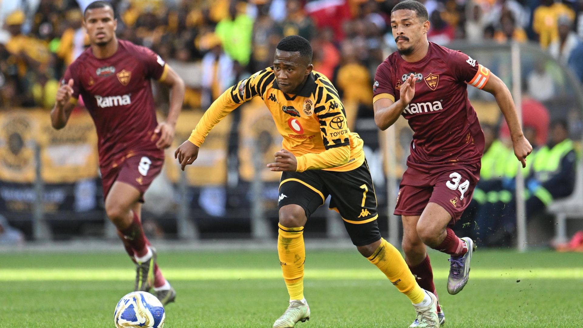 Mduduzi Shabalala and Devin Titus, Kaizer Chiefs vs Stellenbosch