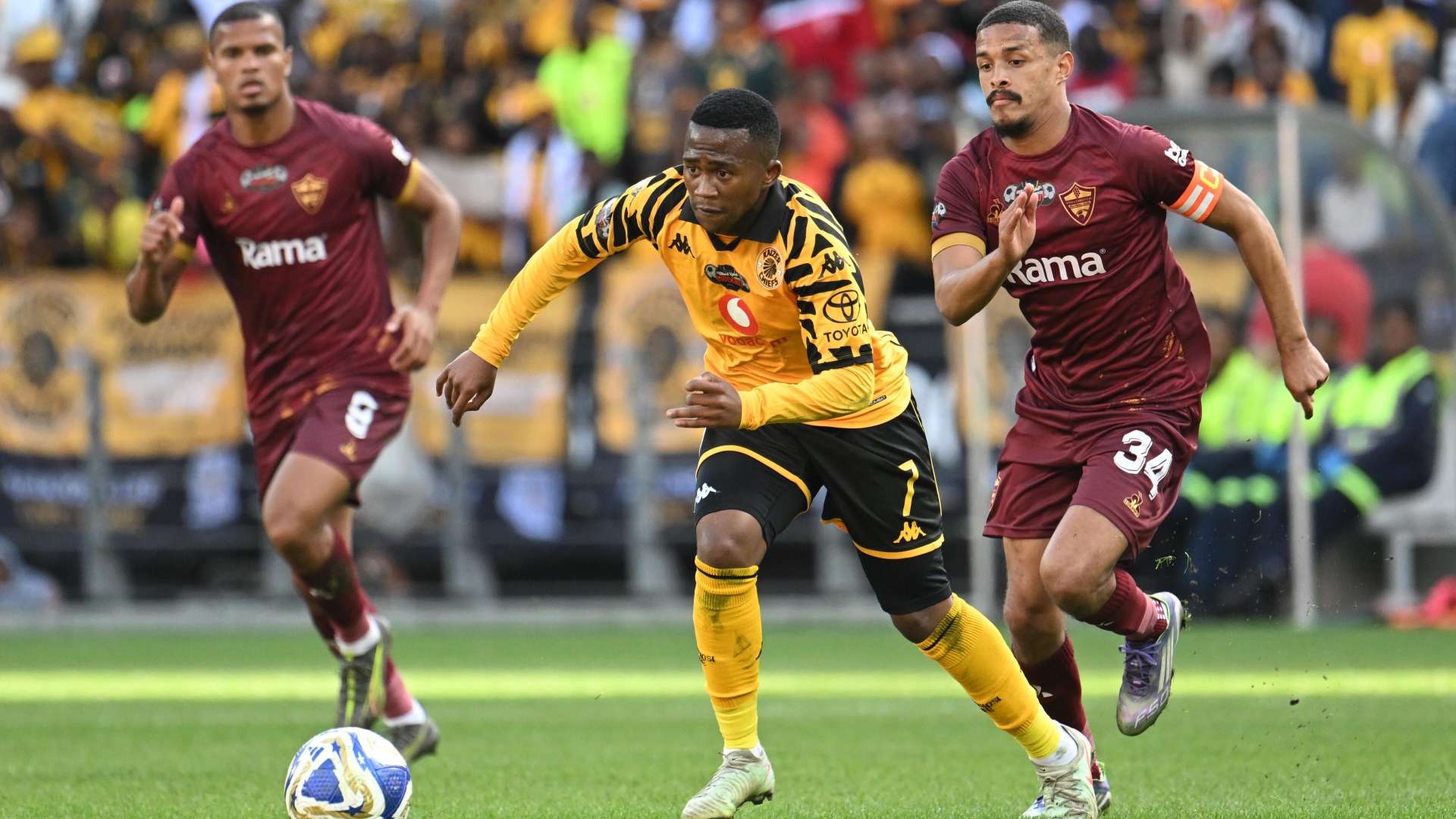 Mduduzi Shabalala and Devin Titus, Kaizer Chiefs vs Stellenbosch