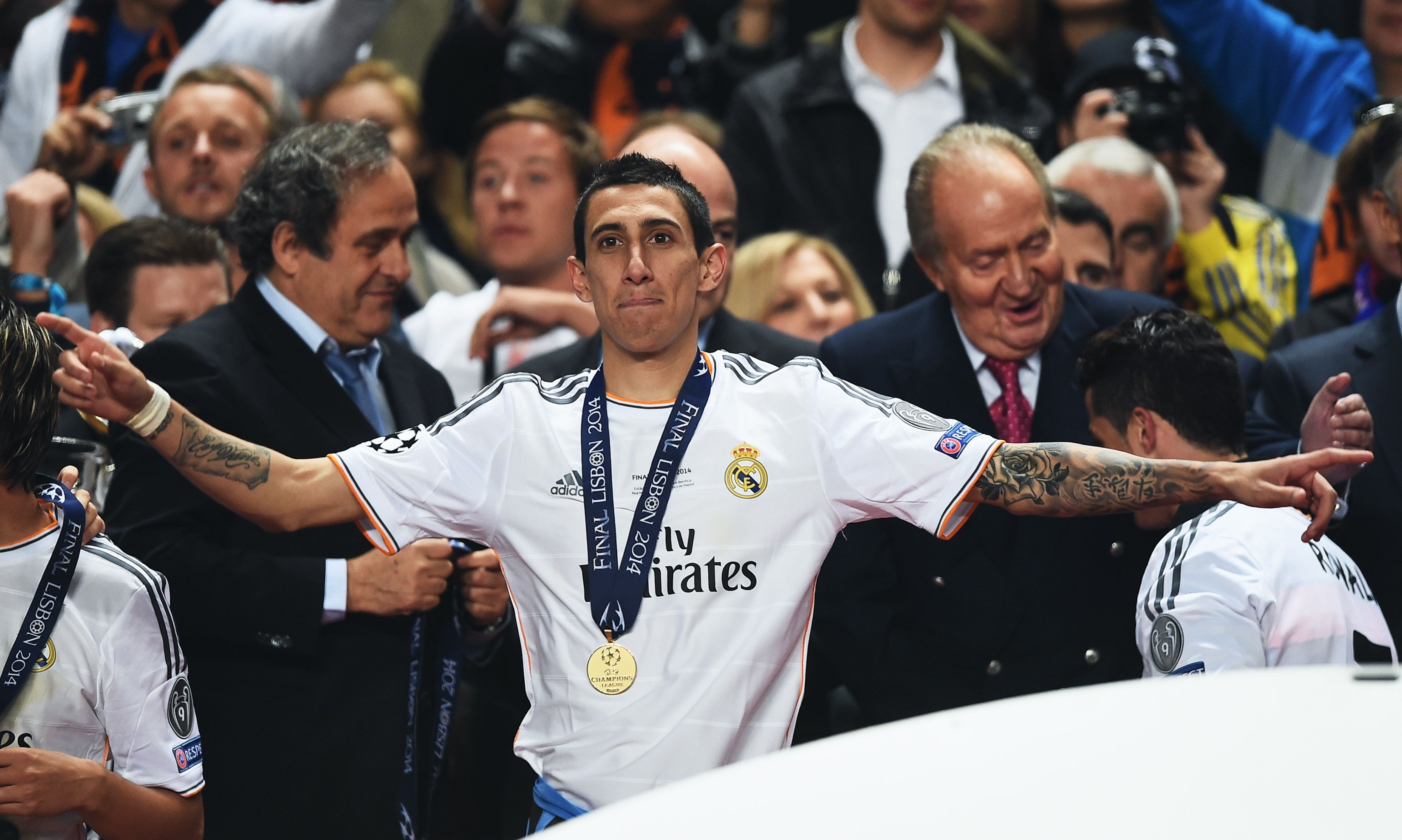 Di María, campeón de la Champions 2014