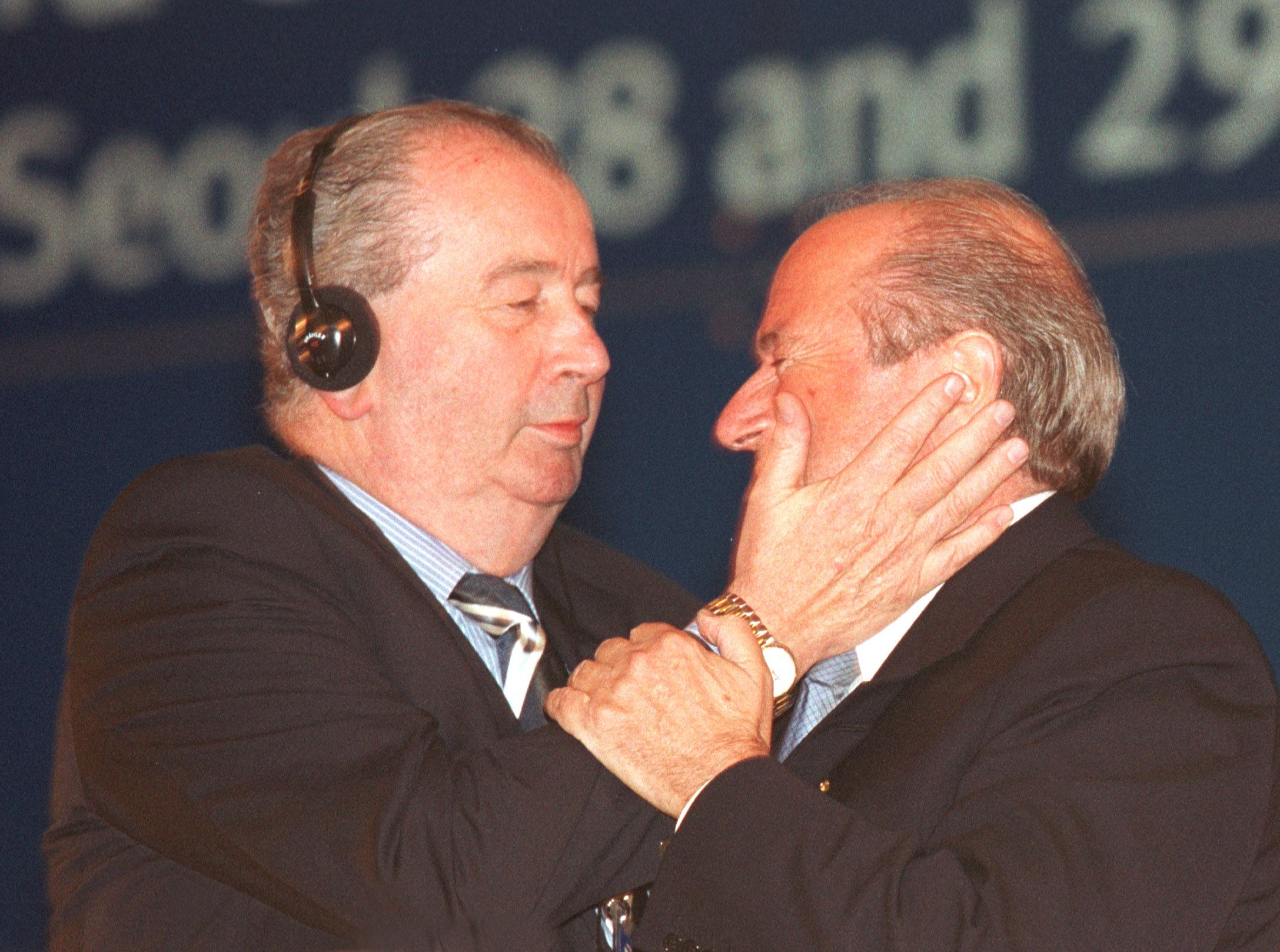 Joseph Blatter Julio Grondona 2002