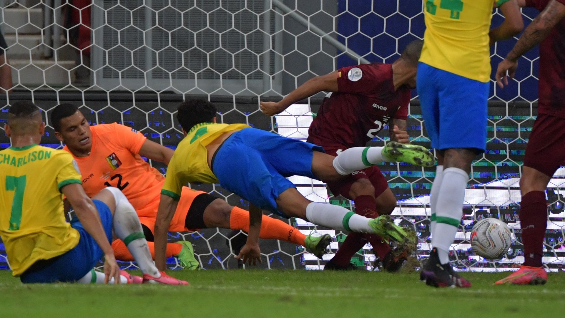 Marquinhos - Brazil vs Venezuela Copa America 2021