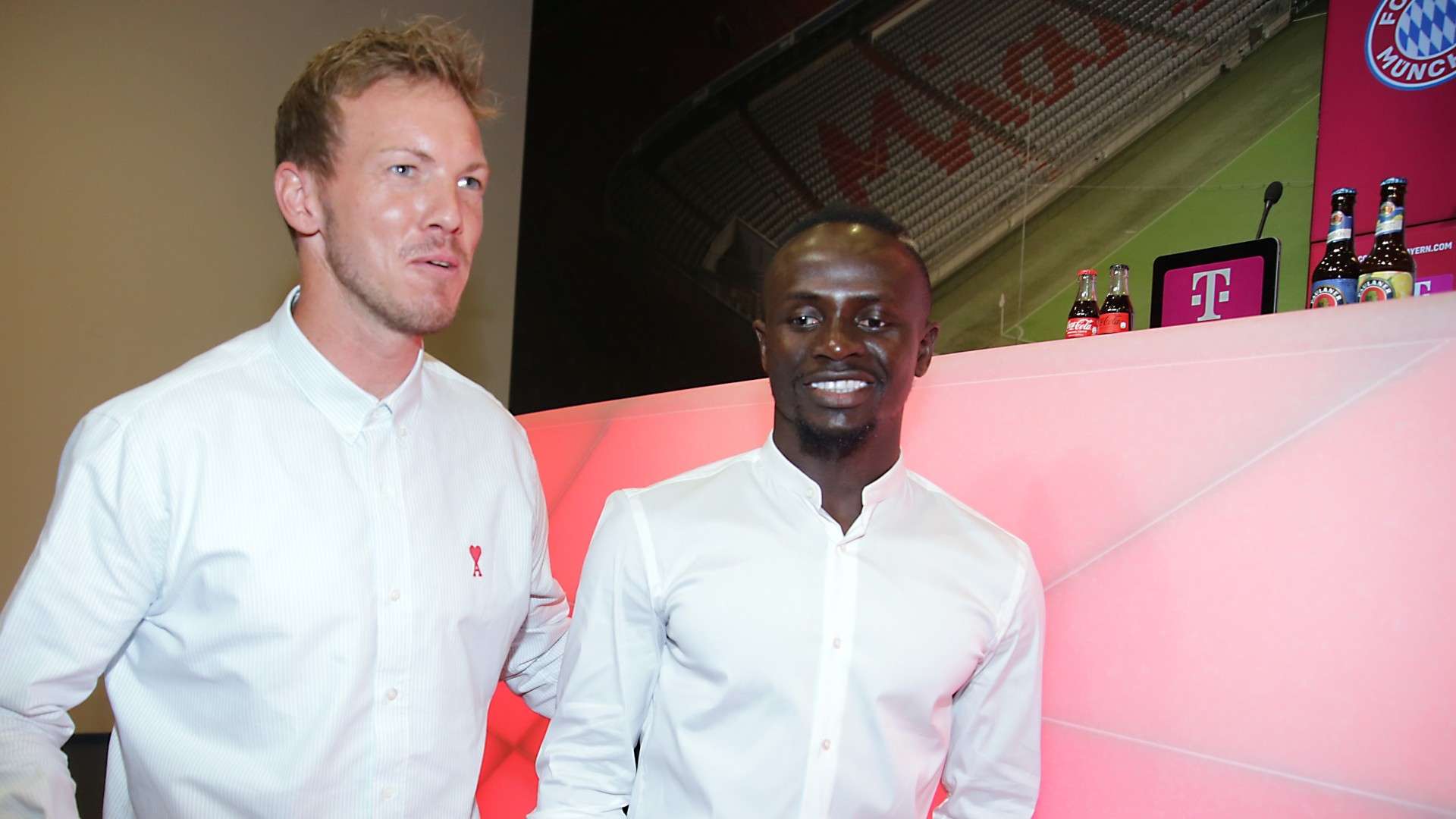 Mane Nagelsmann Bayern Munich unveiling