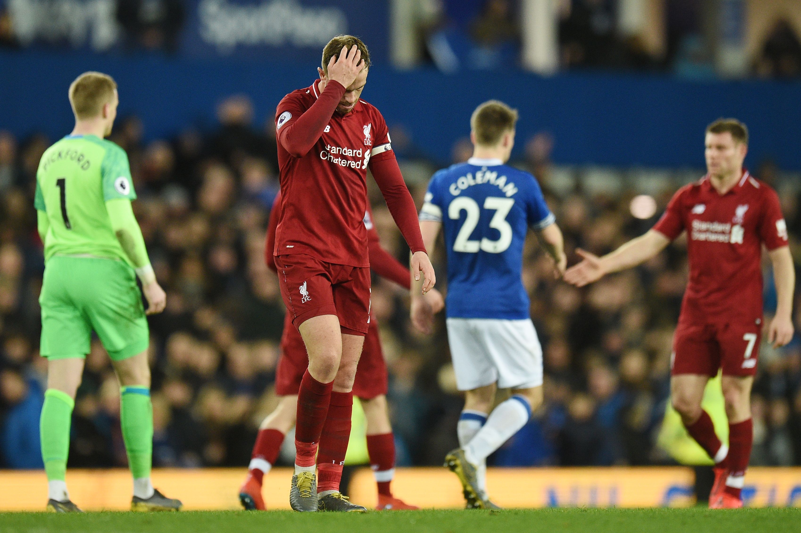 Everton Liverpool English Premier League 03/03/19
