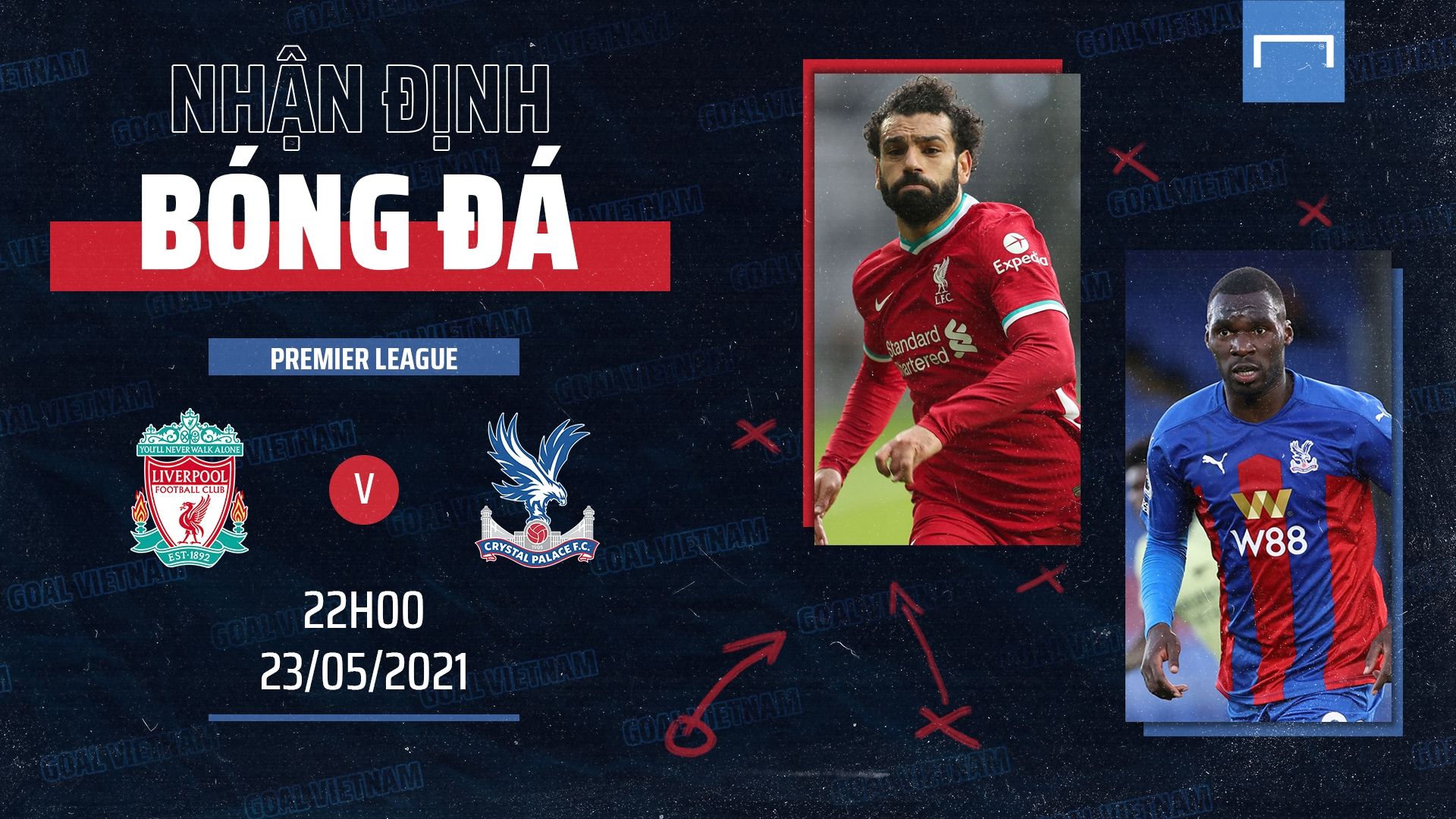 Preview Liverpool vs Crystal Palace 2020/21 Premier League GFX