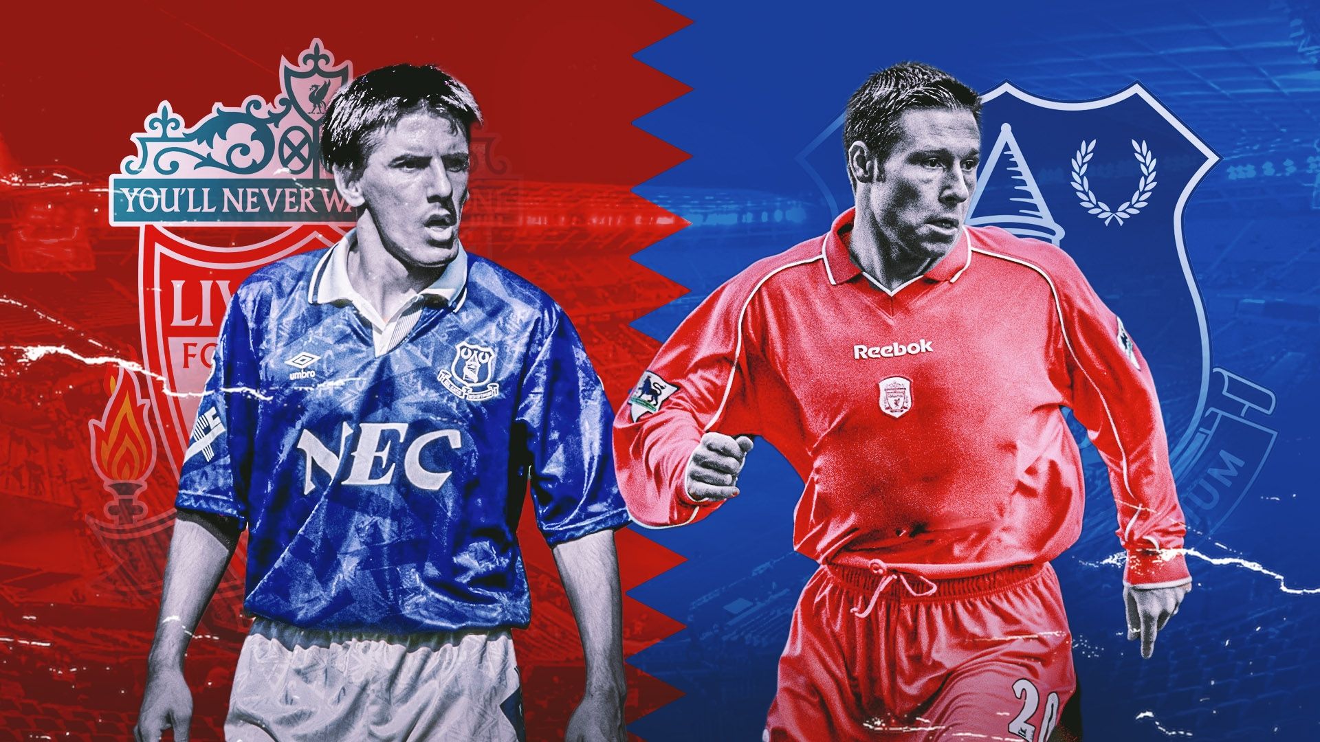 Peter Beardsley and Nick Barmby played for both Liverpool and Everton