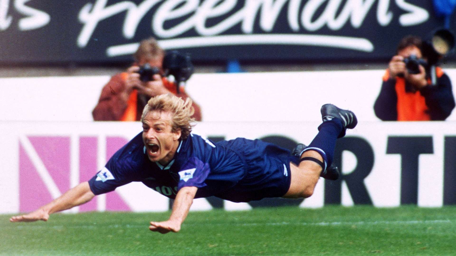 ONLY GERMANY Jurgen Klinsmann Tottenham