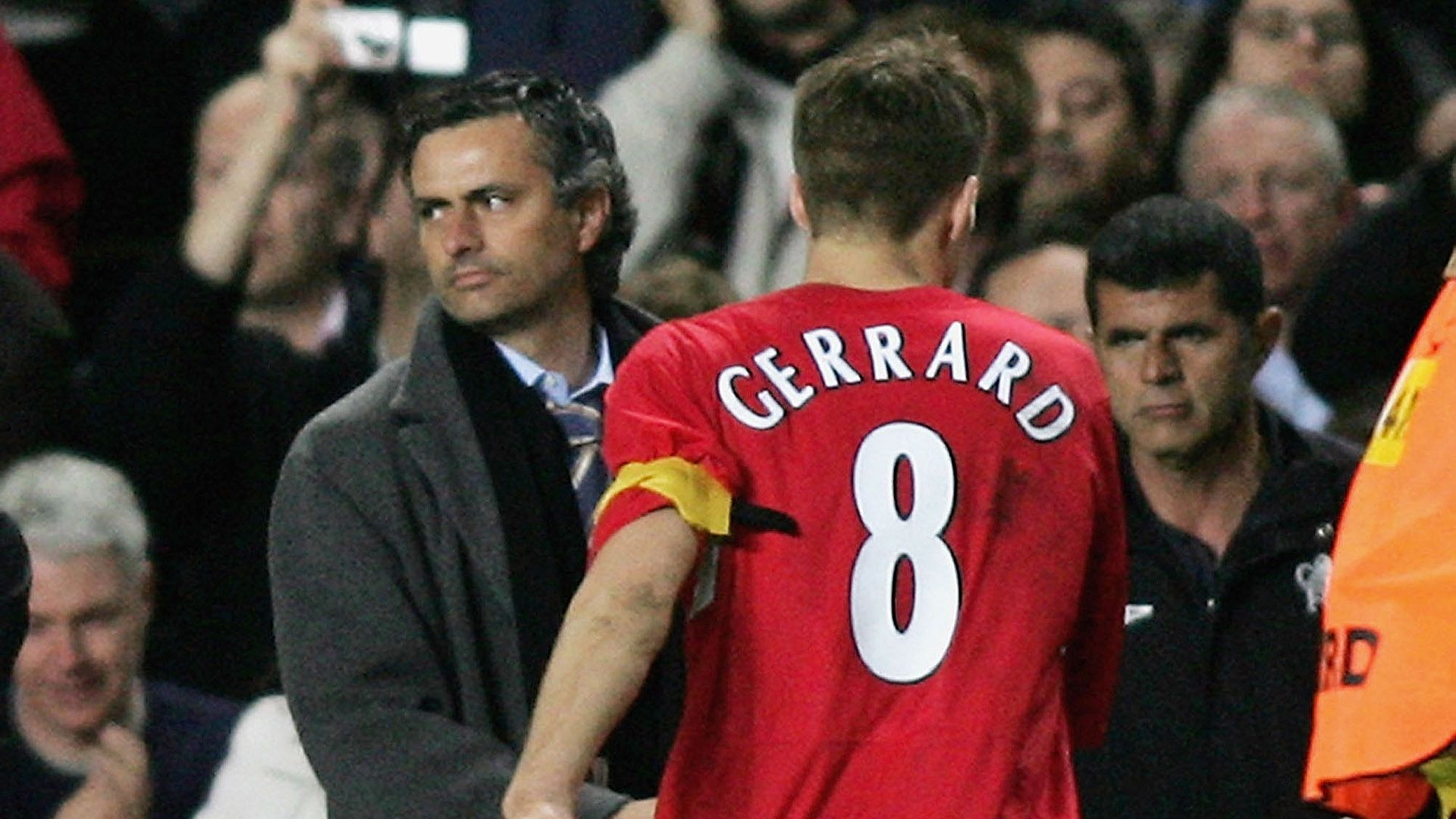 8 Jose Mourinho Steven Gerrard Liverpool Chelsea 2005