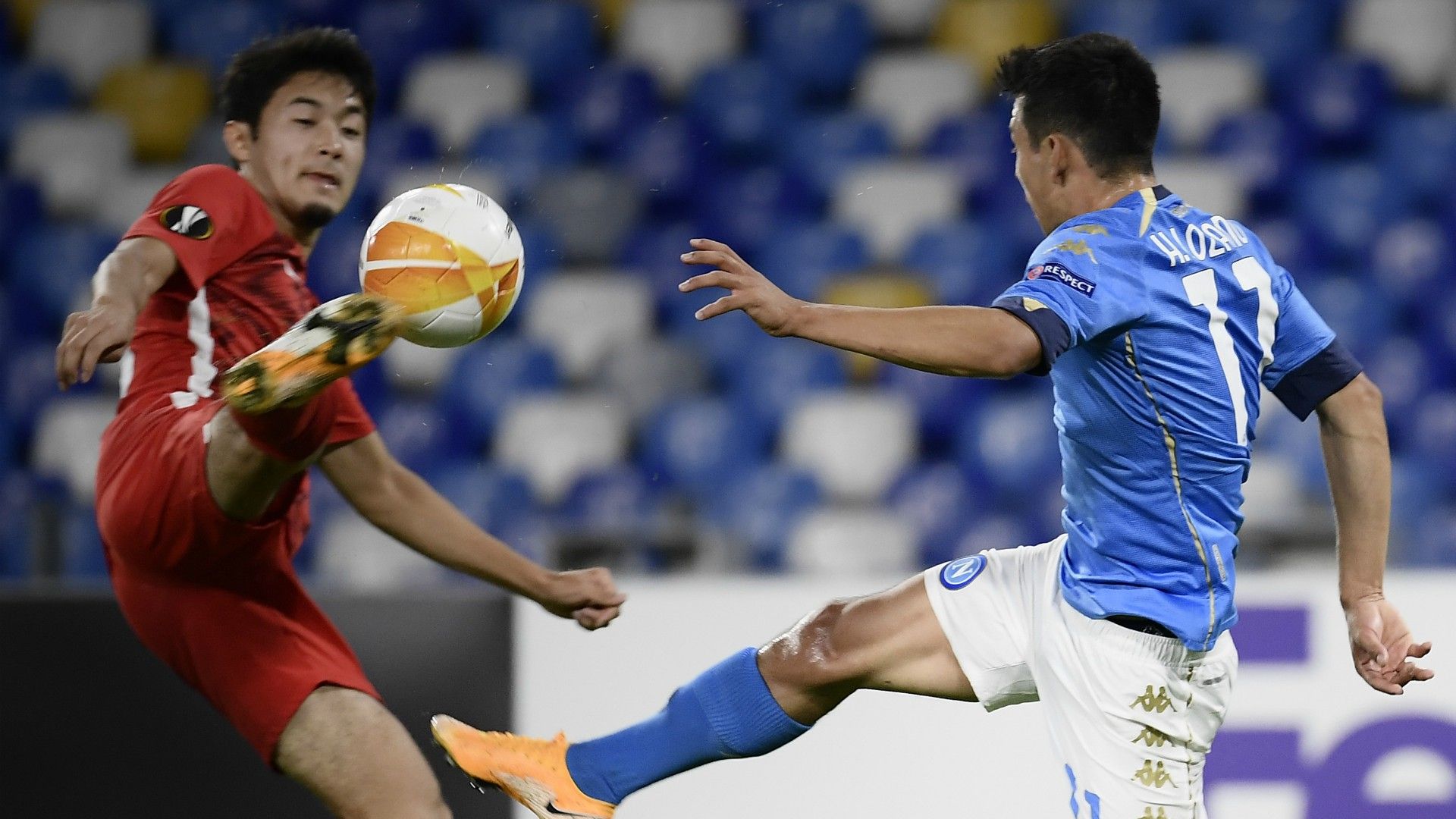 Napoli Chucky Lozano Europa League