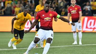 Paul Pogba Young Boys Manchester United UEFA Champions League 09192018
