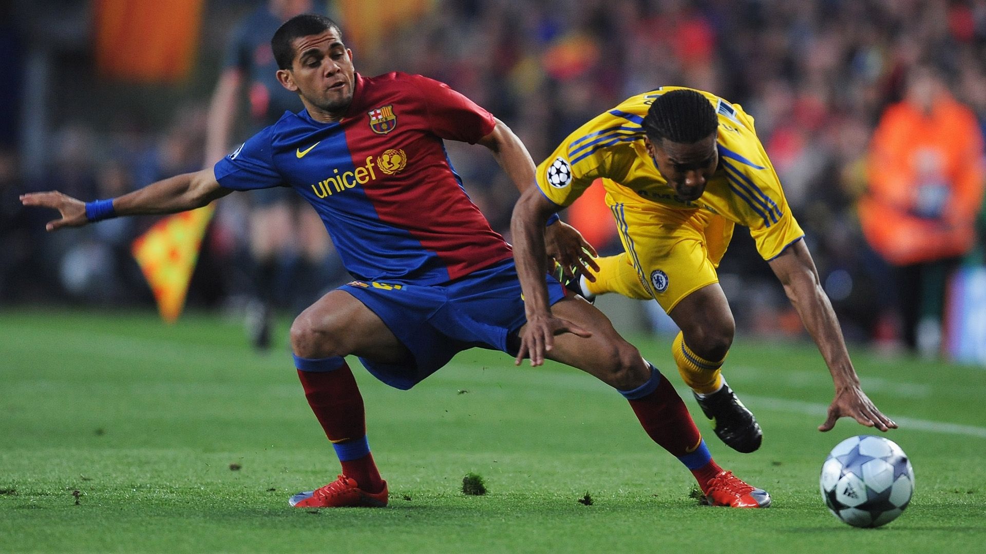 dani alves fc barcelona 2009