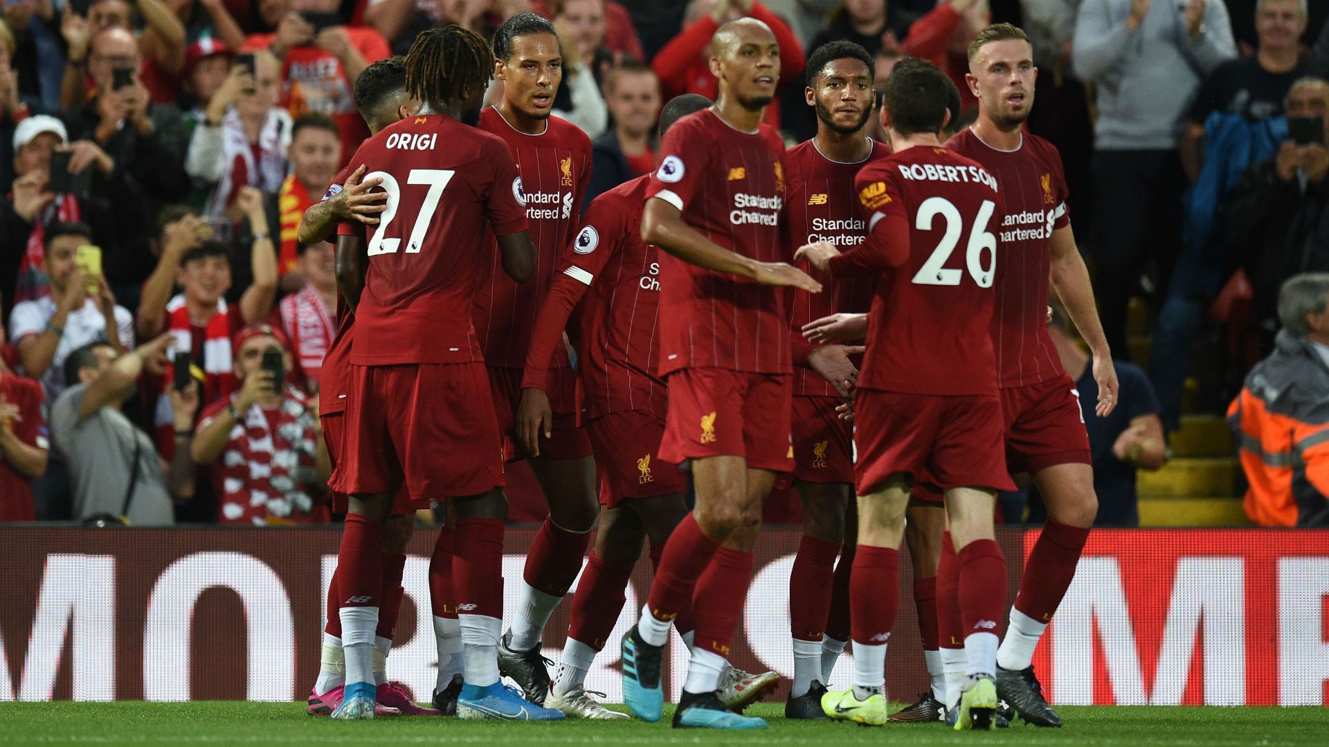 Liverpool-Norwich Premier League