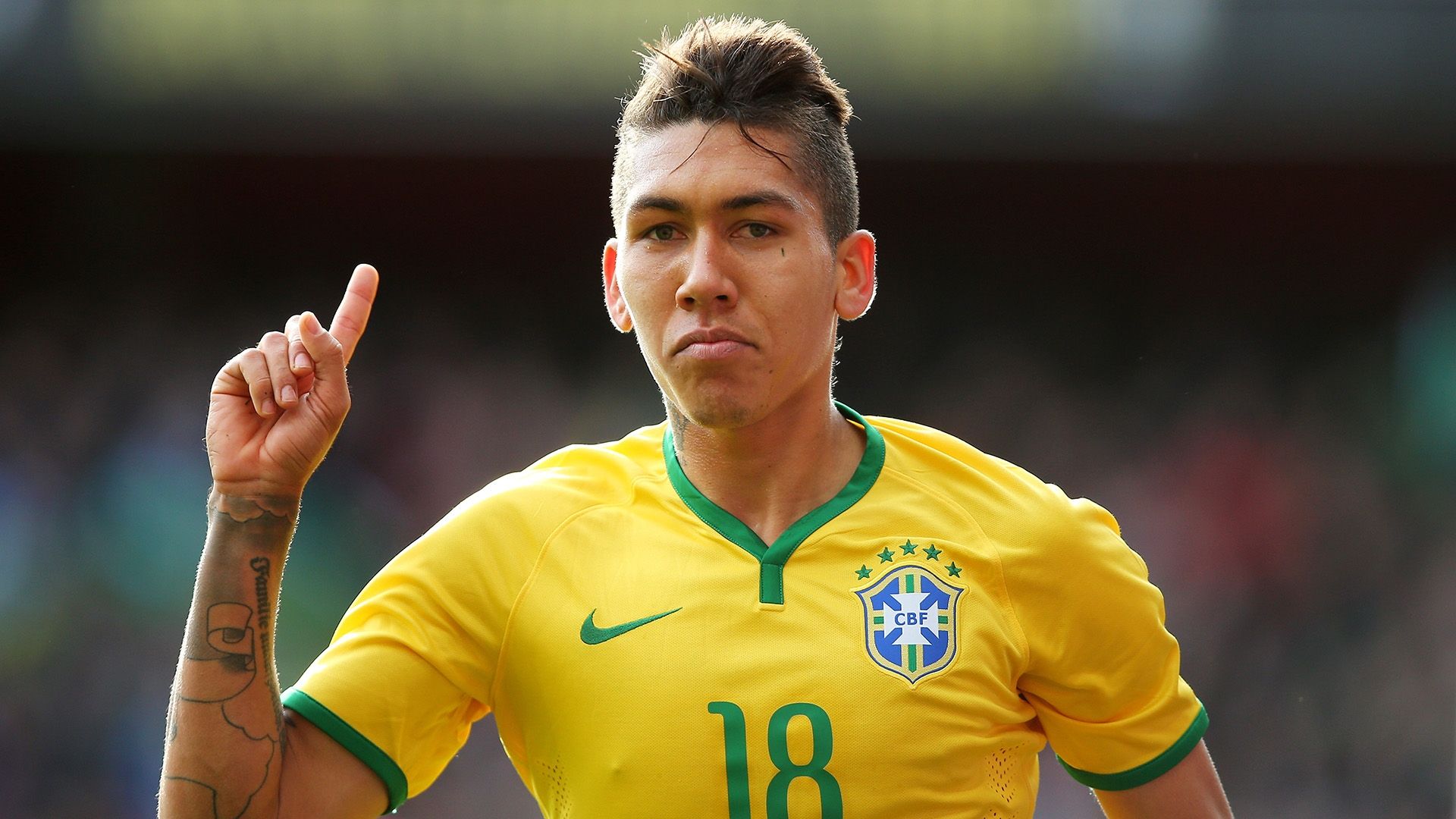 Roberto Firmino Brazil Chile Intl Friendly 29032015