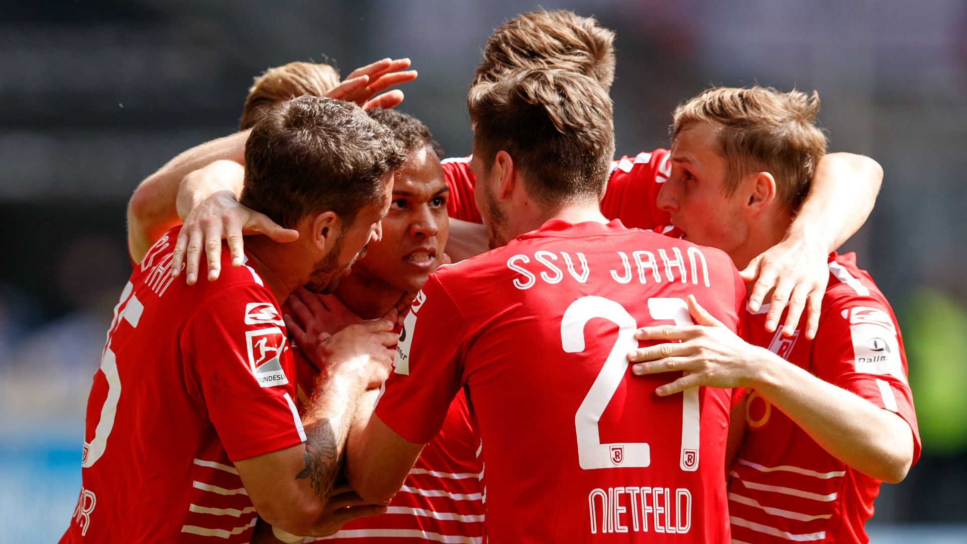 Jahn Regensburg celebration