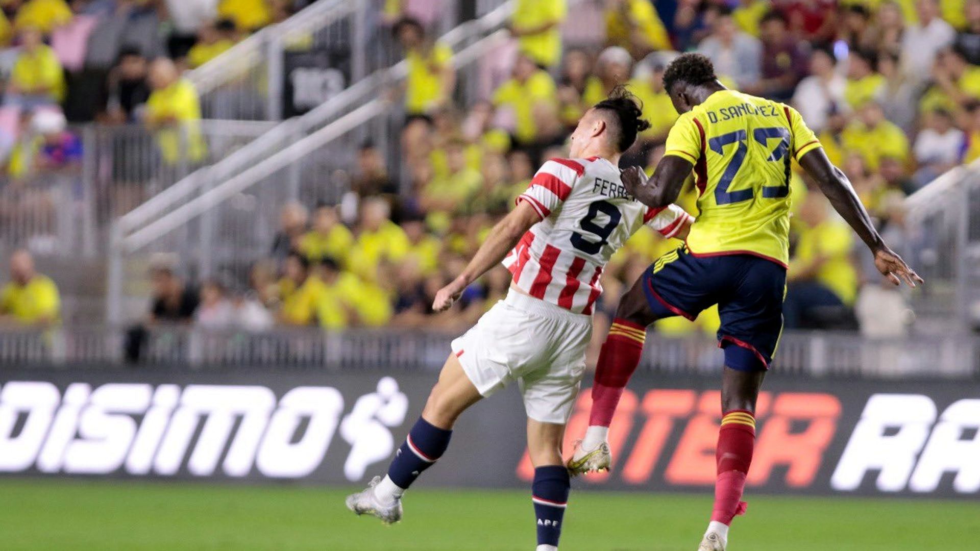 Colombia Paraguay Amistoso 2022