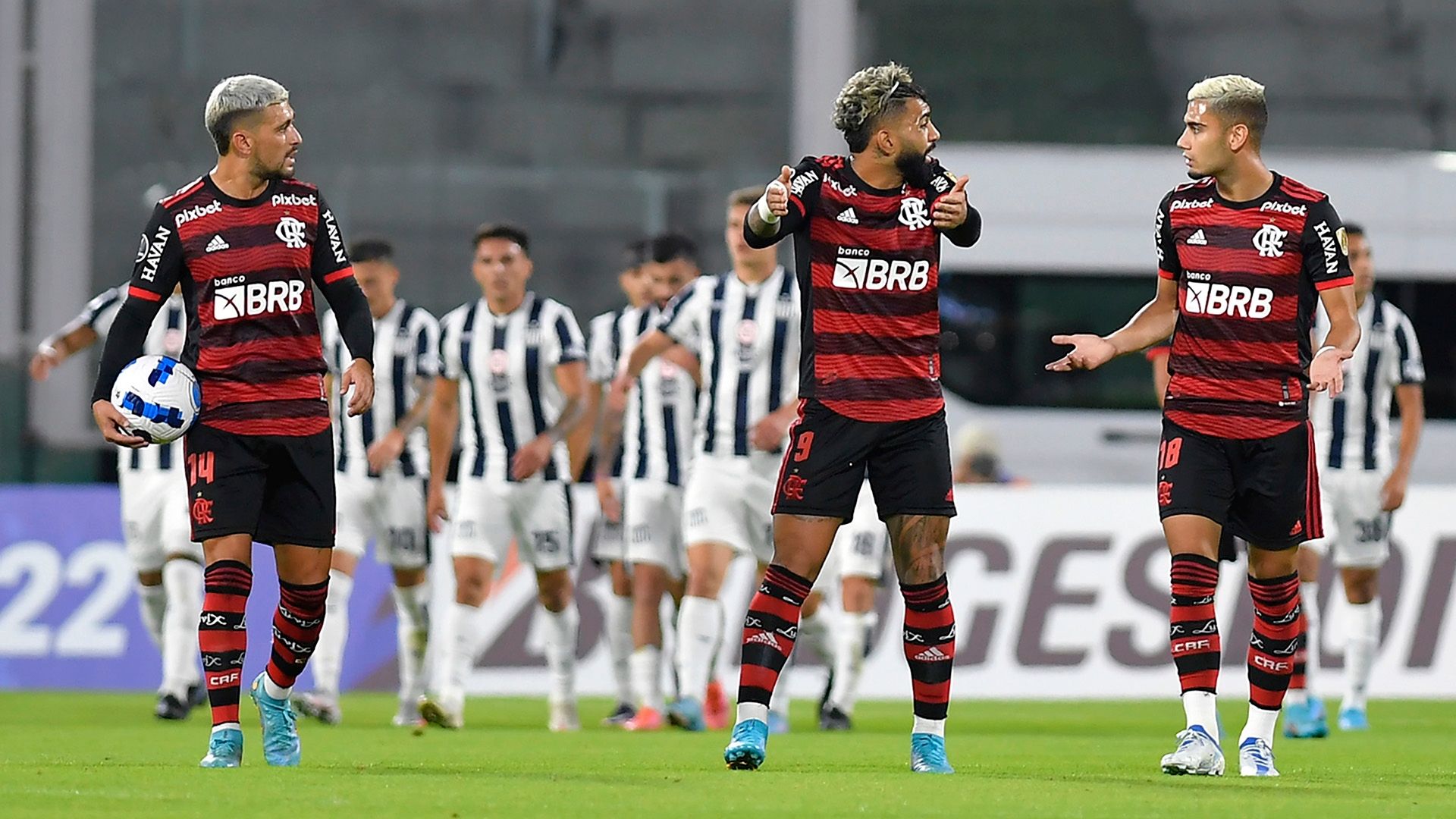 Gabigol, Andreas Pereira, Talleres x Flamengo, Libertadores, 04052022