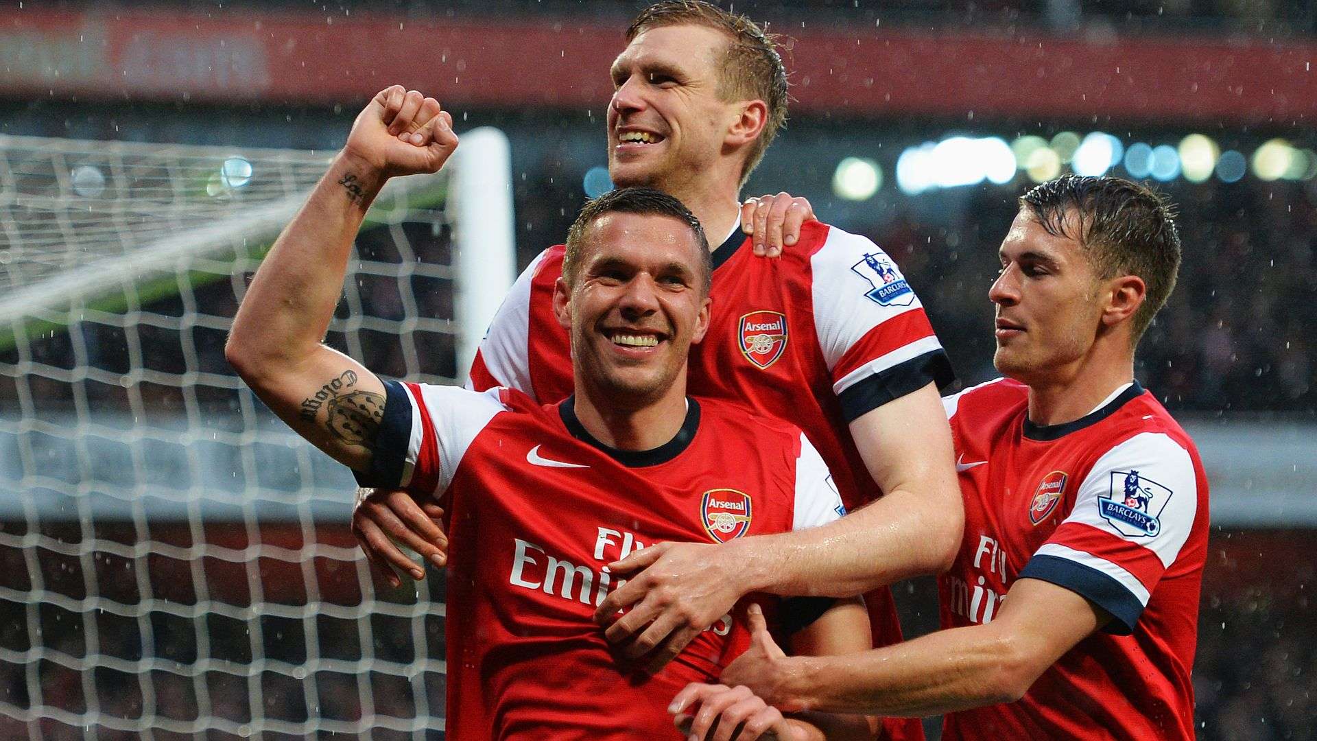 Per Mertesacker & Lukas Podolski - FC Arsenal