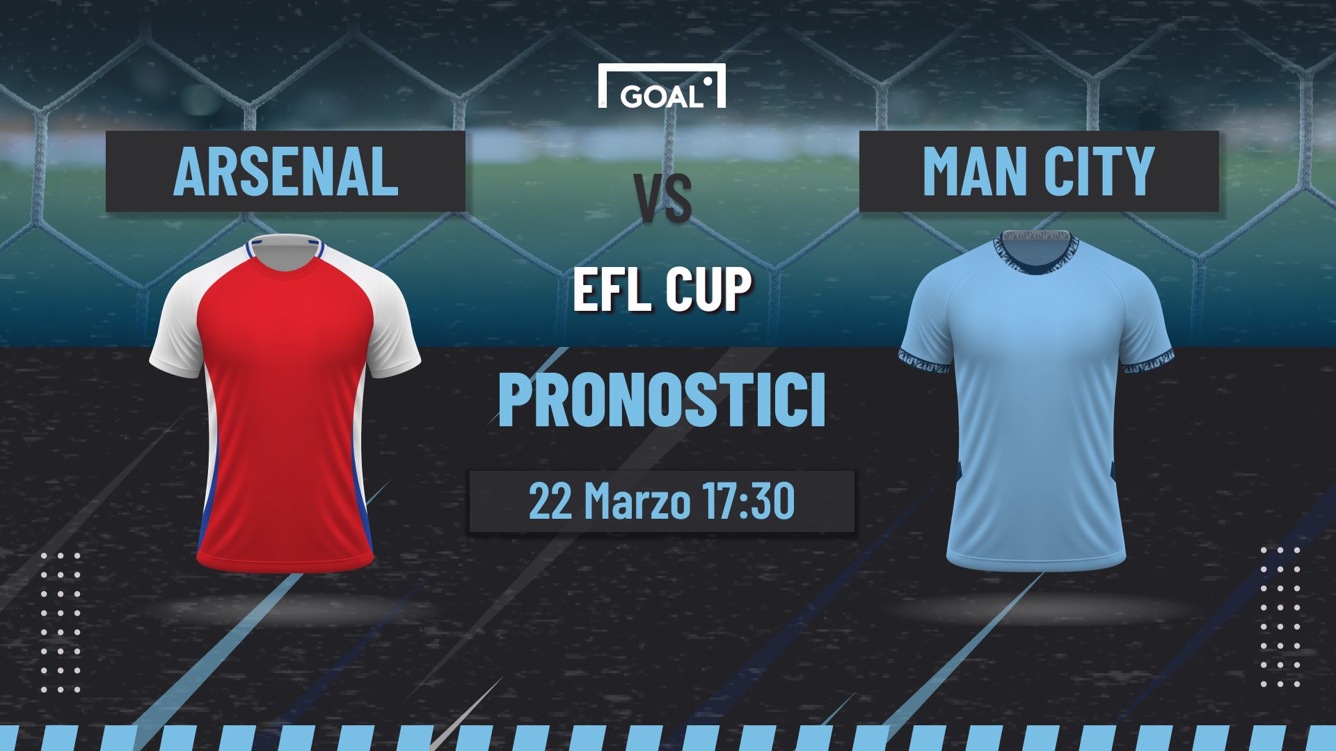 pronostici Arsenal - Manchester City
