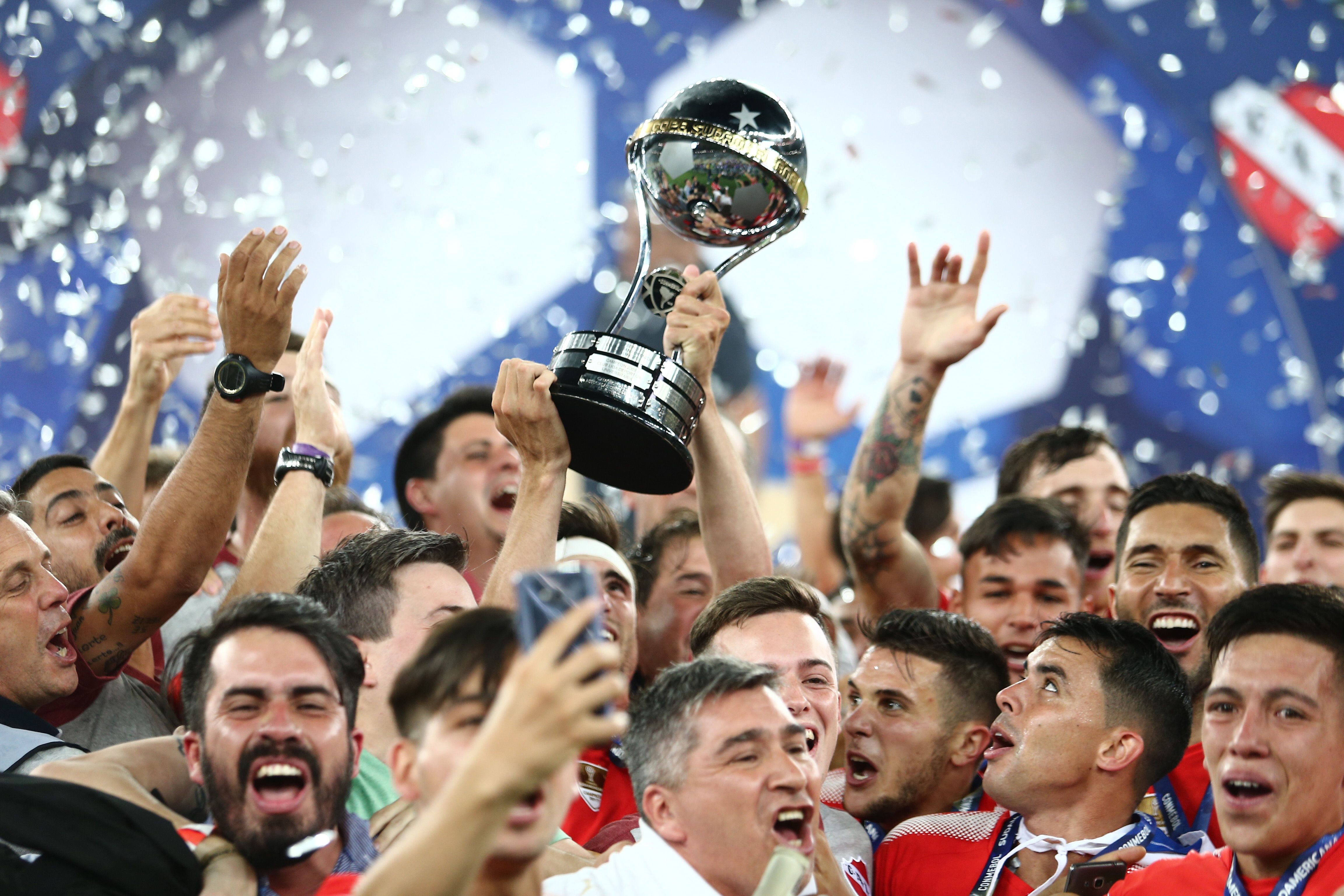 Independiente comemora a conquista da Copa Sul-Americana 2017