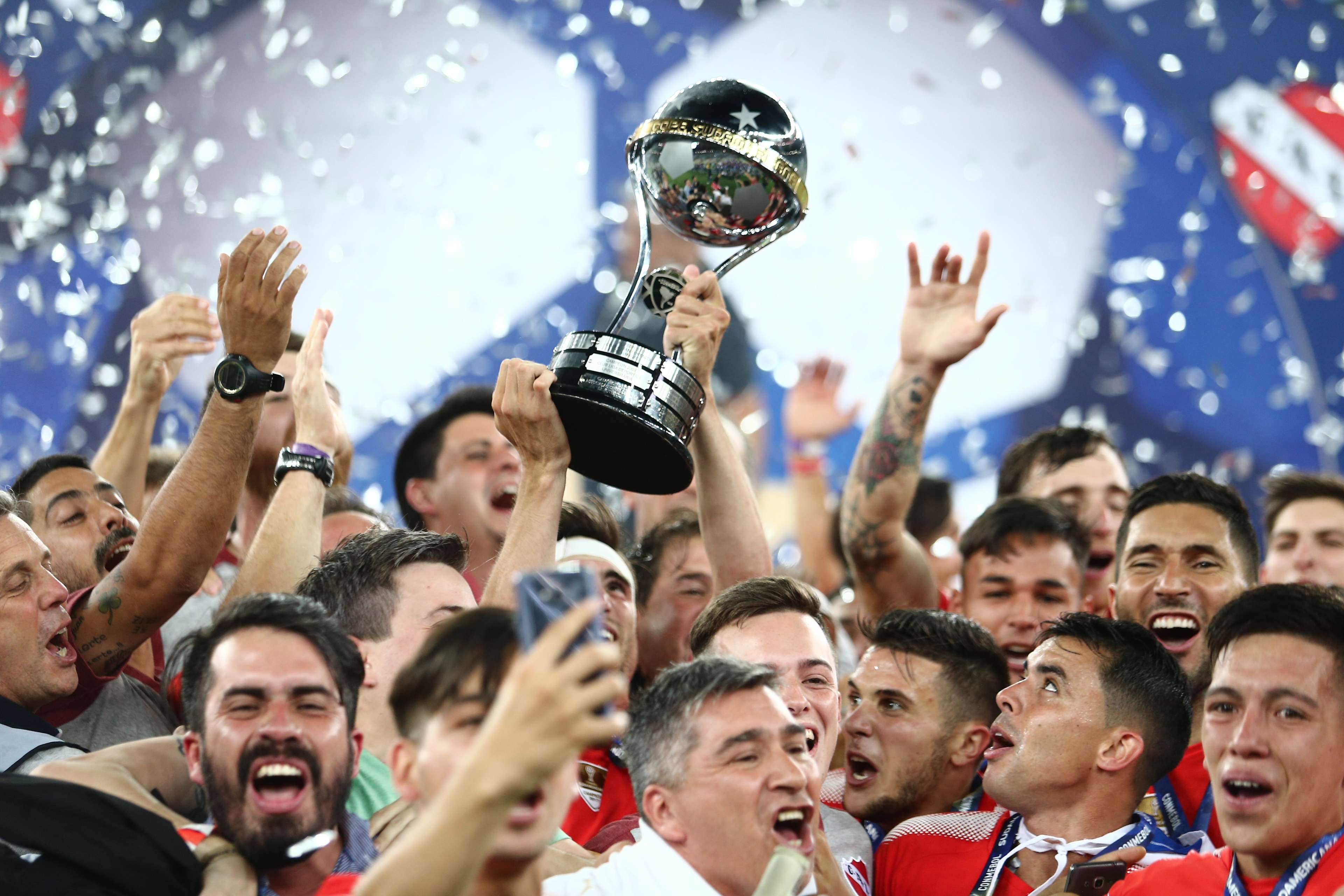 Independiente comemora a conquista da Copa Sul-Americana 2017
