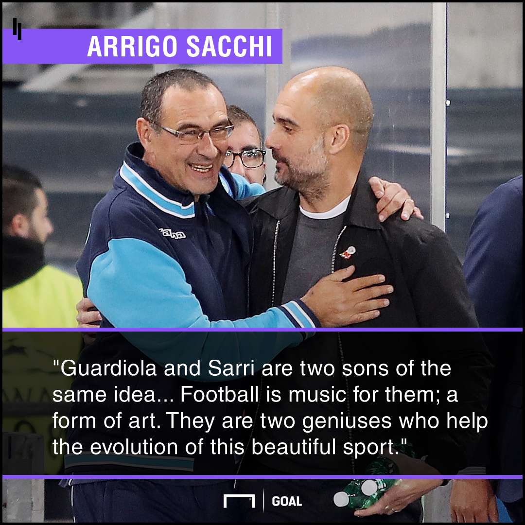 Sacchi Sarri Guardiola PS