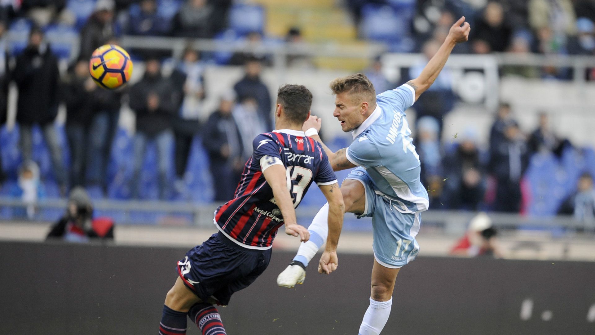Gianmaco Ferrari Ciro Immobile Lazio Crotone Serie A