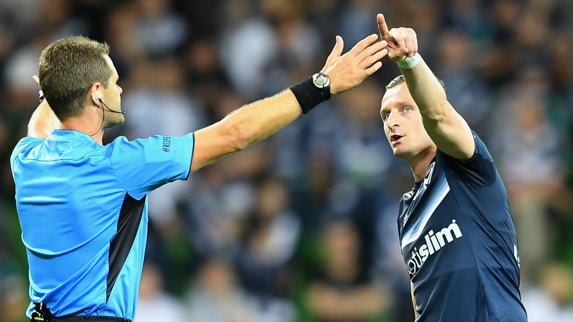 Besart Berisha Melbourne Victory v Brisbane Roar A-League 13012017