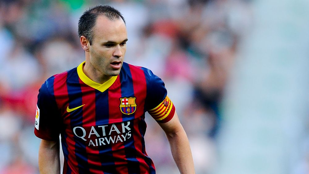 Andres Iniesta FC Barcelona La Liga