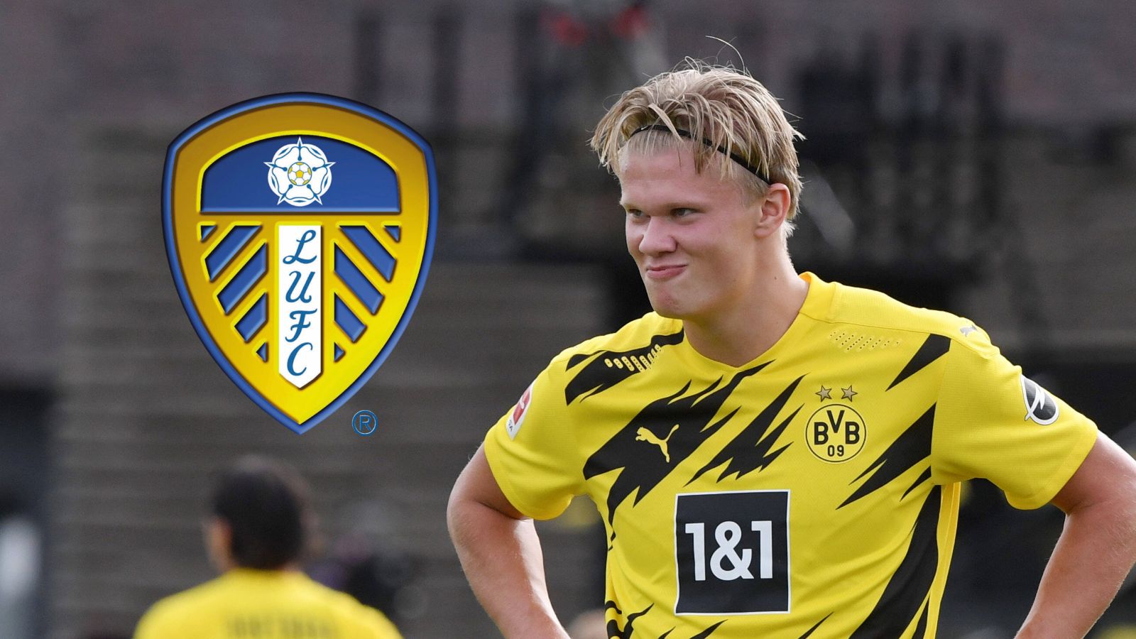 ONLY GERMANY Erling Haaland Leeds United