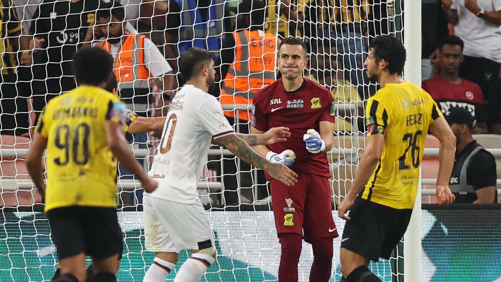 Marcelo Grohe - ever Banega - Shabab - ittihad 2022