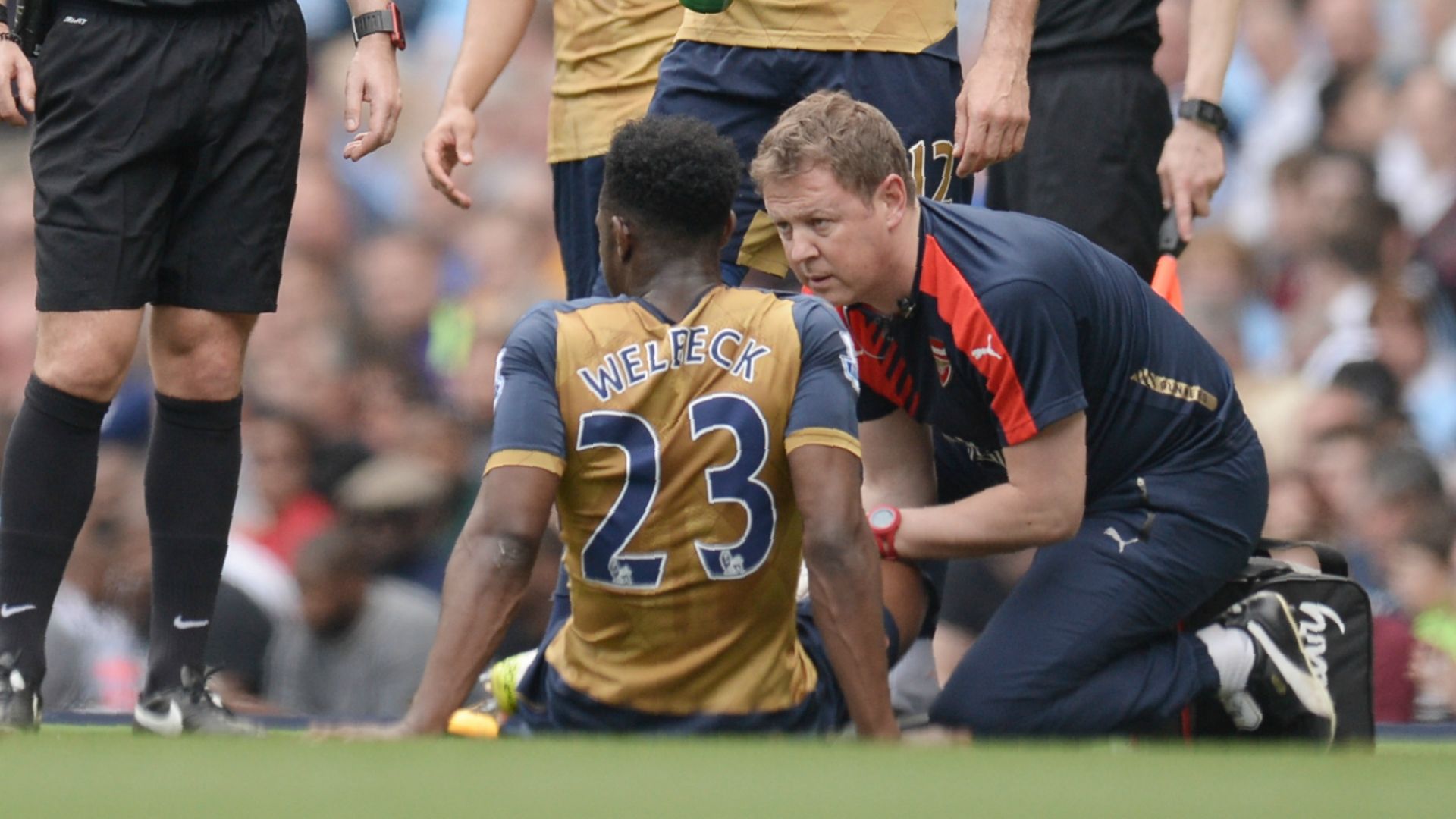 Danny Welbeck Manchester City Arsenal Premier League 08/05/2016