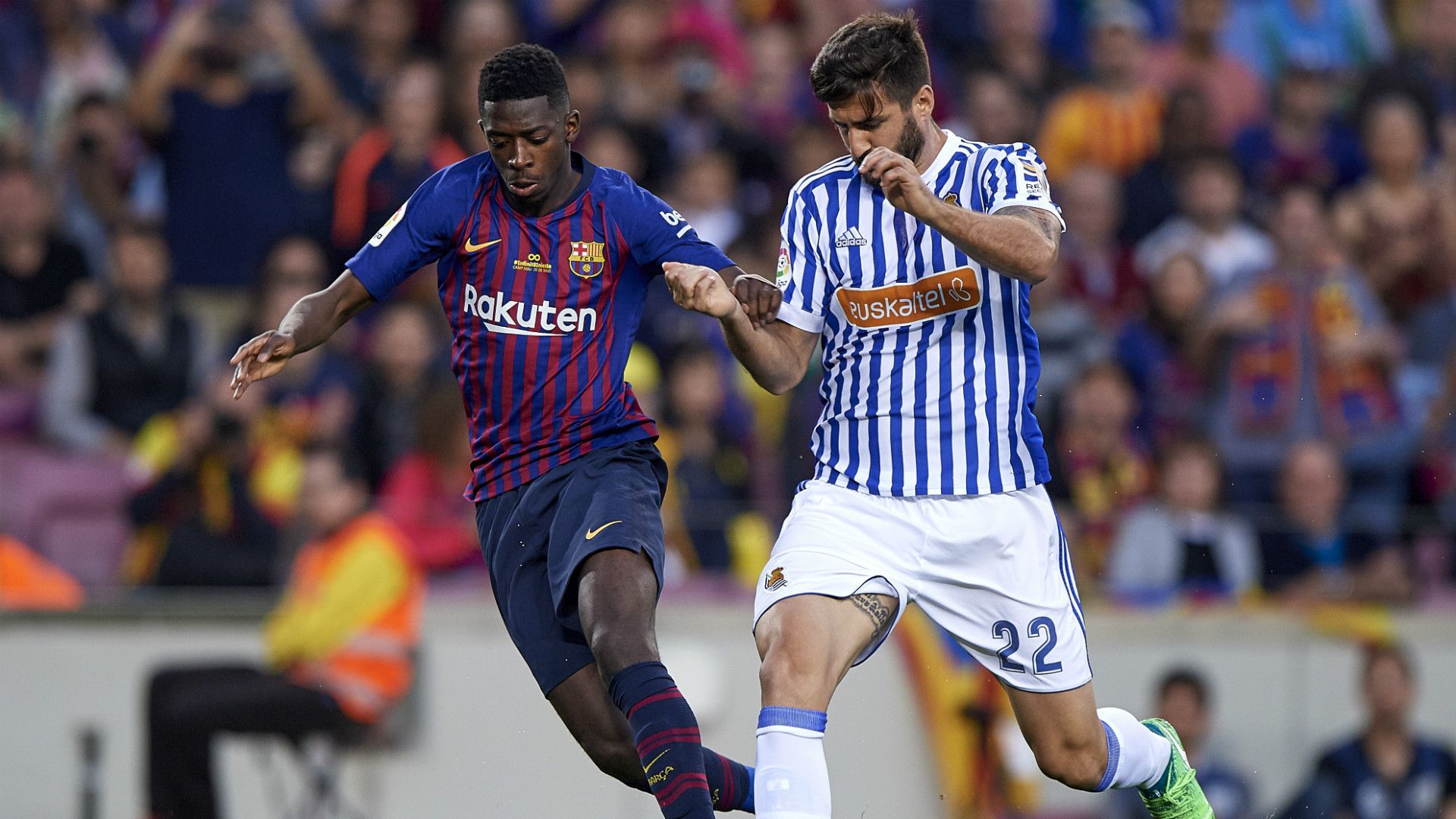 Dembele Raul Navas Barcelona Real Sociedad LaLiga