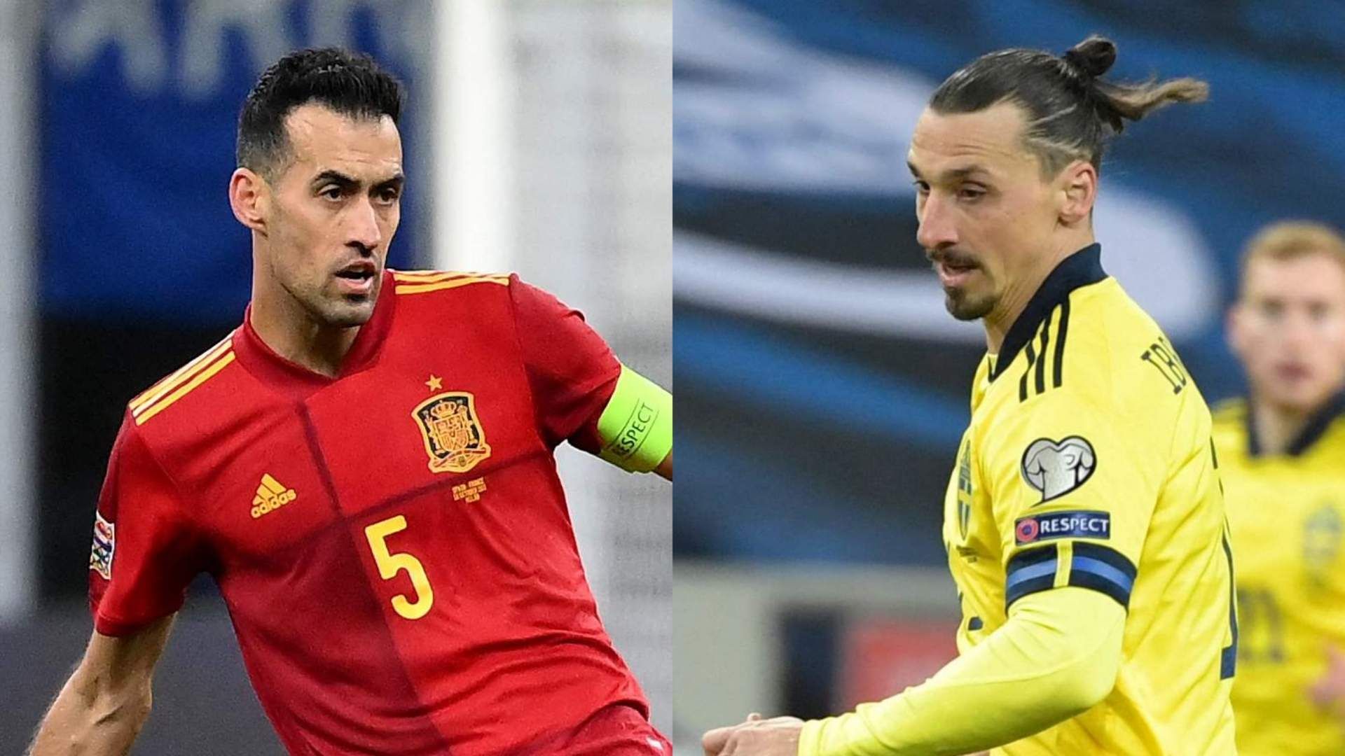Sergio Busquets Spain Zlatan Ibrahimovic Sweden