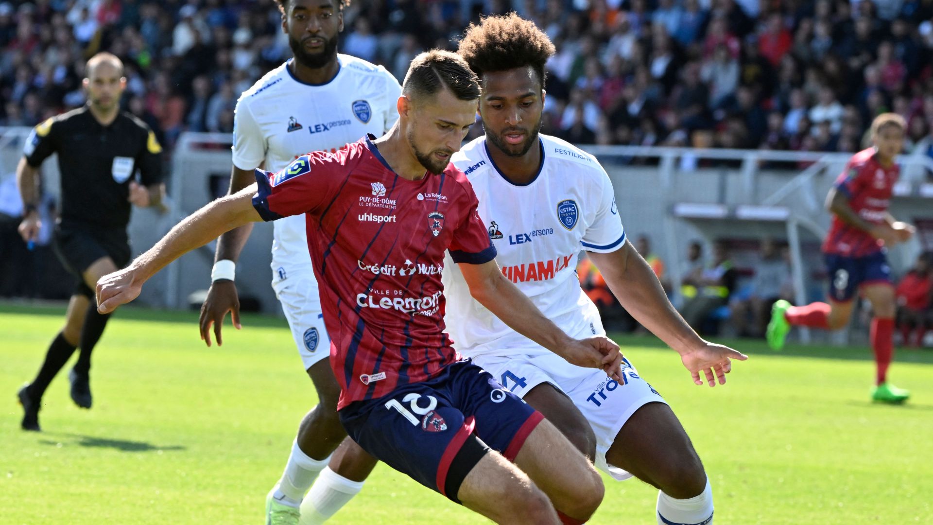 Clermont Troyes 1-3 Ligue 1 8e journée