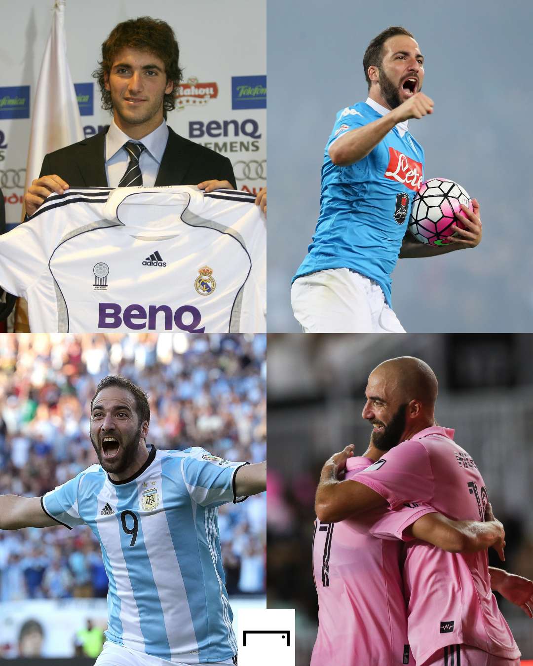 Higuain career split