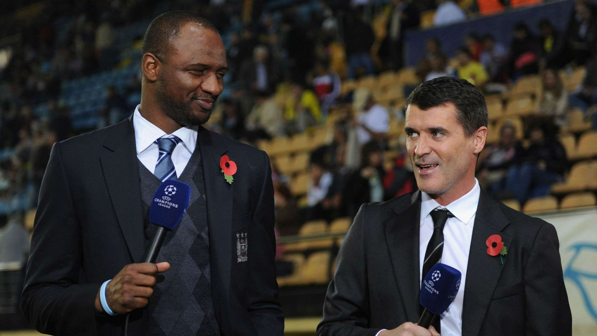 Patrick Vieira Roy Keane 2011