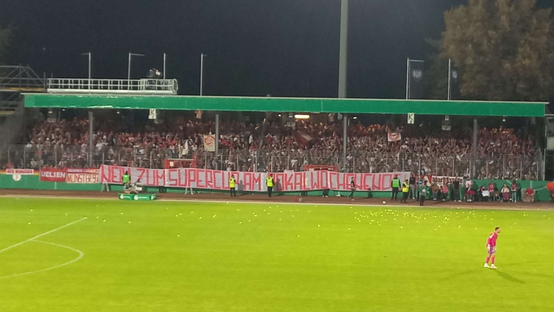 Fans FC Bayern in Münster