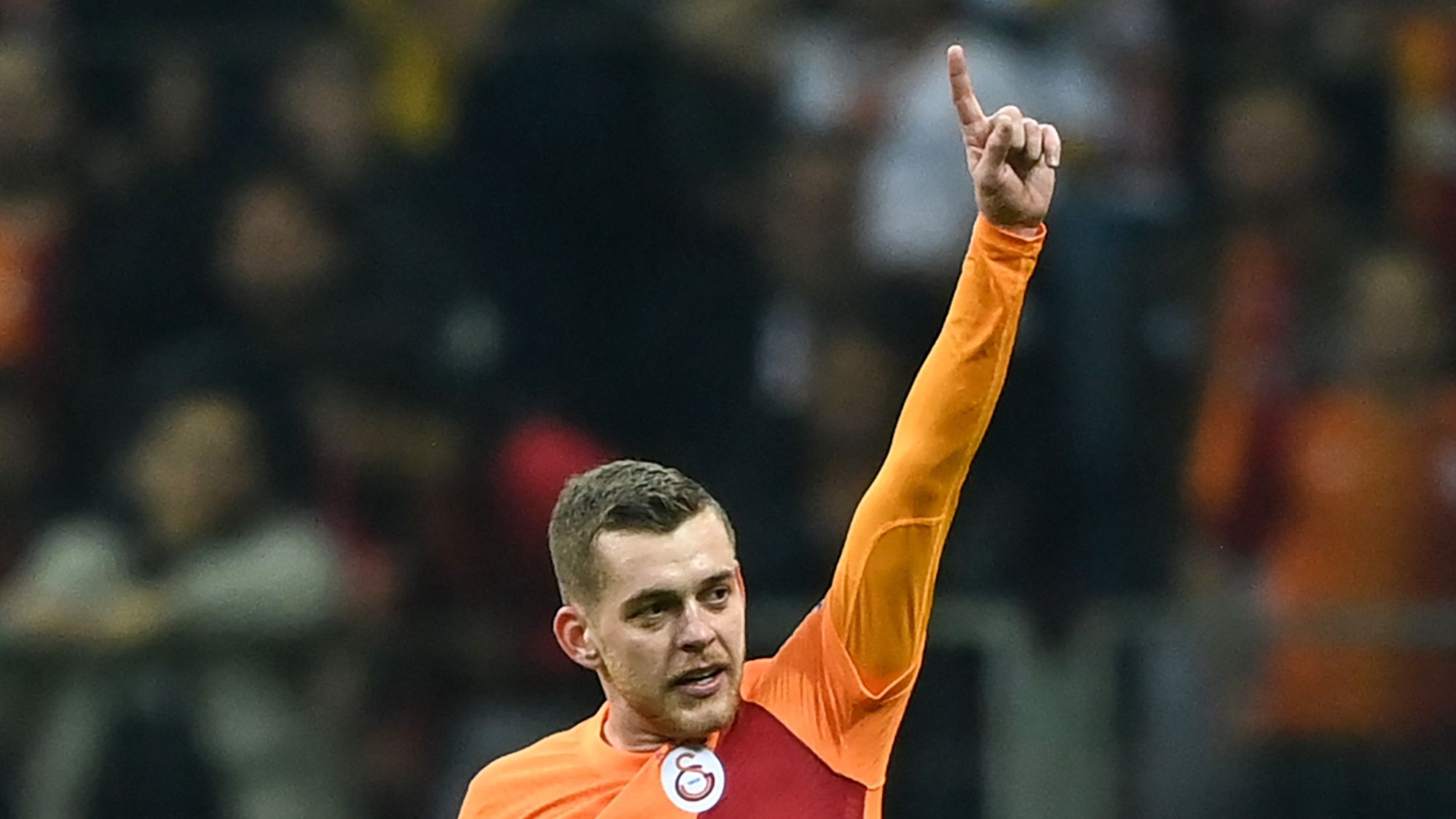 Alexandru Cicaldau Goal Celebration Galatasaray vs. Marseille 11/25/21